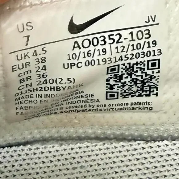 Nike Air Max Motion 2 Women's 'White Ocean Cube' - Size 7 - Picture 10 of 13